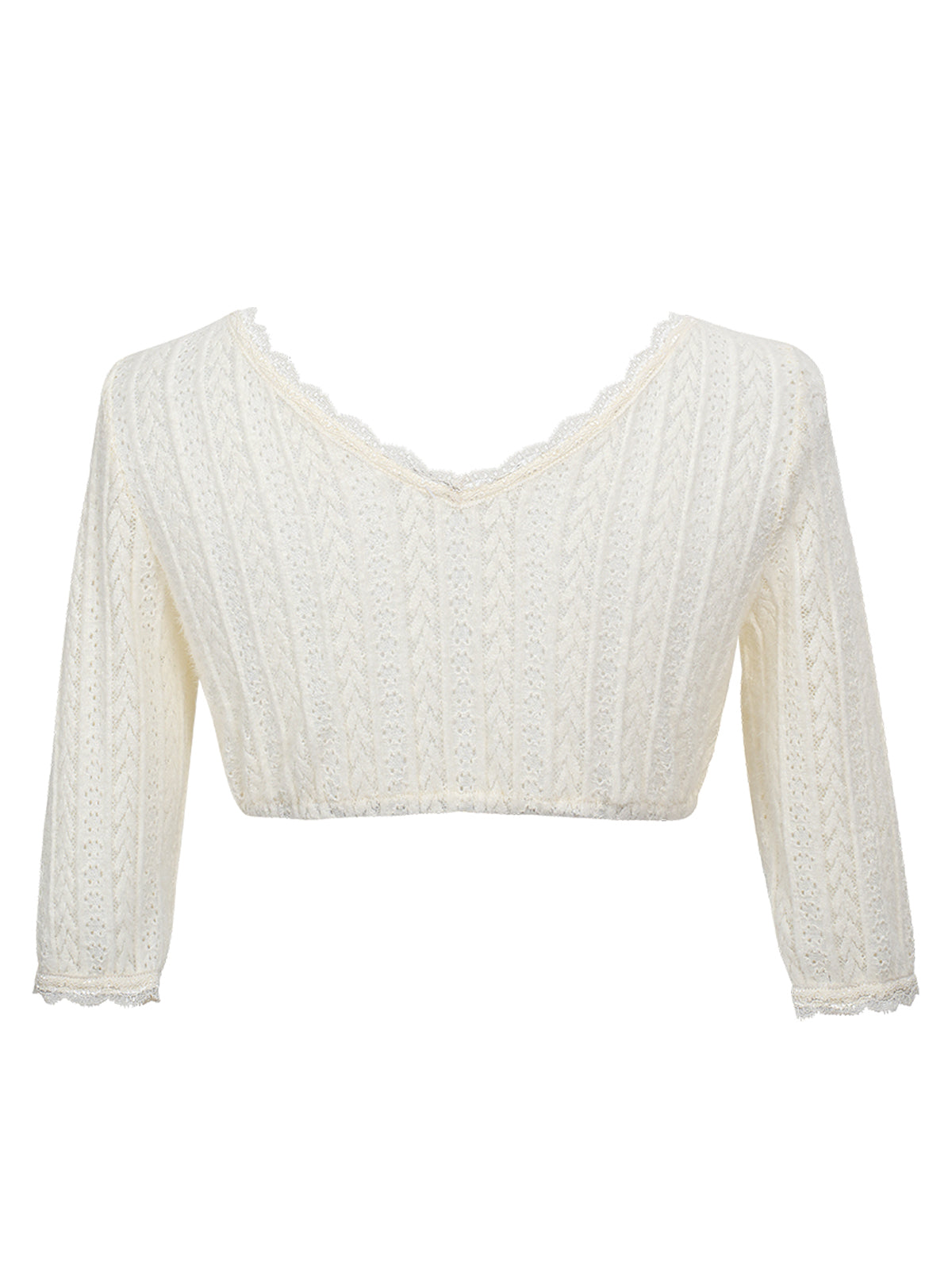Vera – Elegante Trachtenbluse mit Halbarm