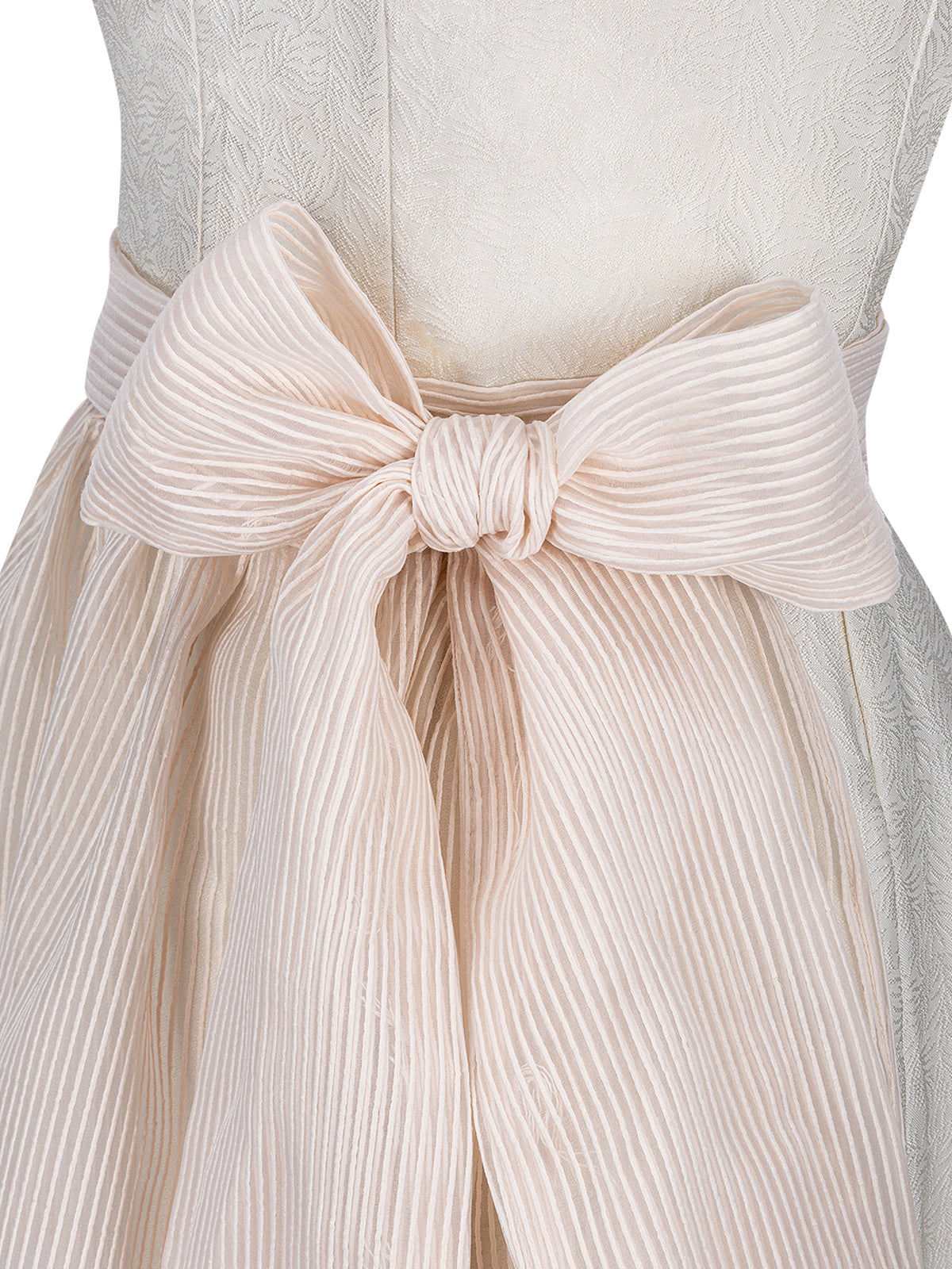 Trachten-Dirndl Weber | Beige | Gerader Ausschnitt