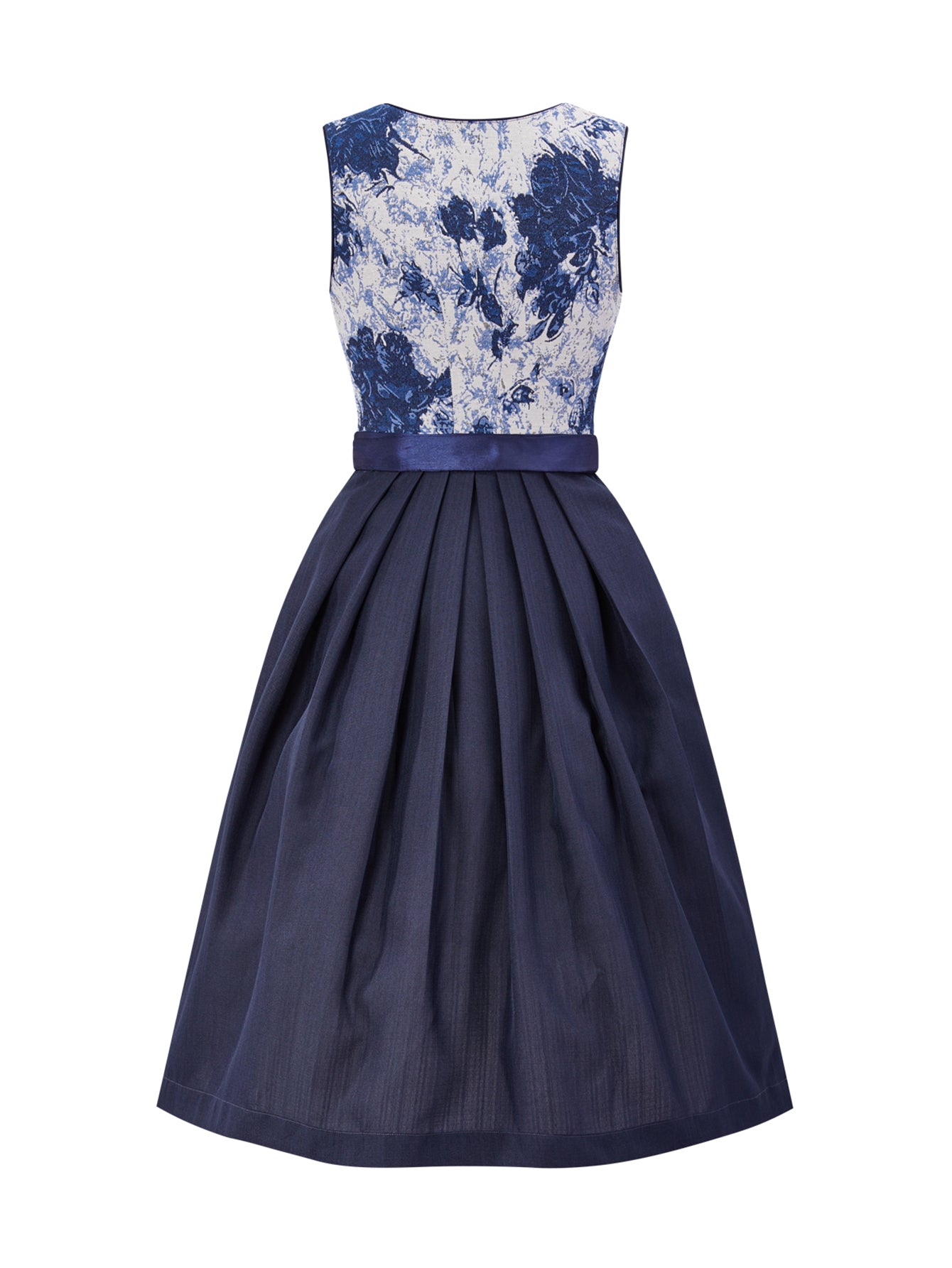 Oide Dirndl im klassischen Trachtenstil – Blau