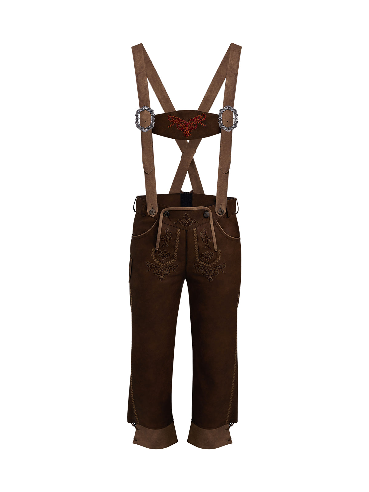 Theodor – Traditionelle Herren Lederhose in Braun