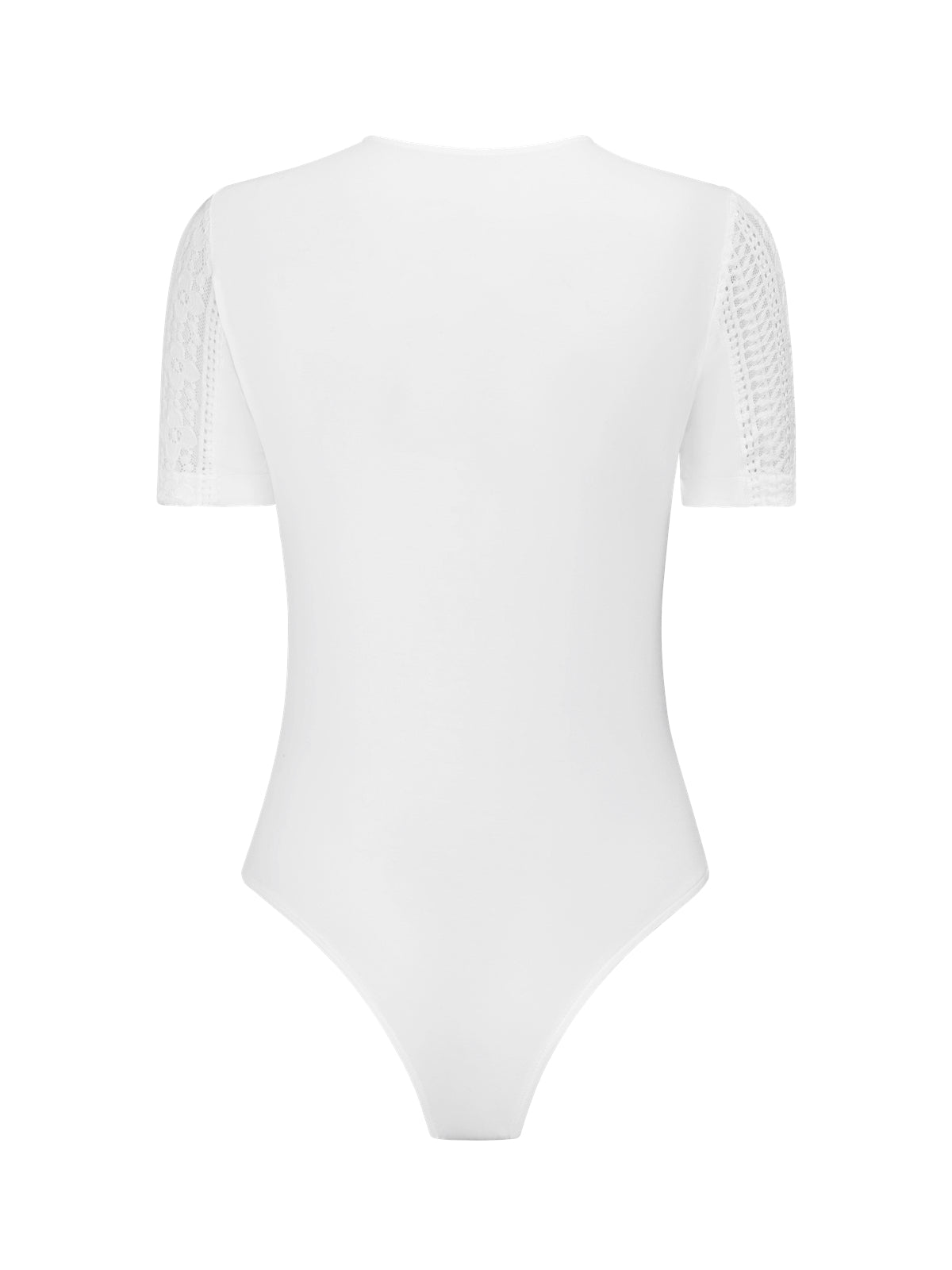 Damen Body Zissi | Rundhals | Weiß