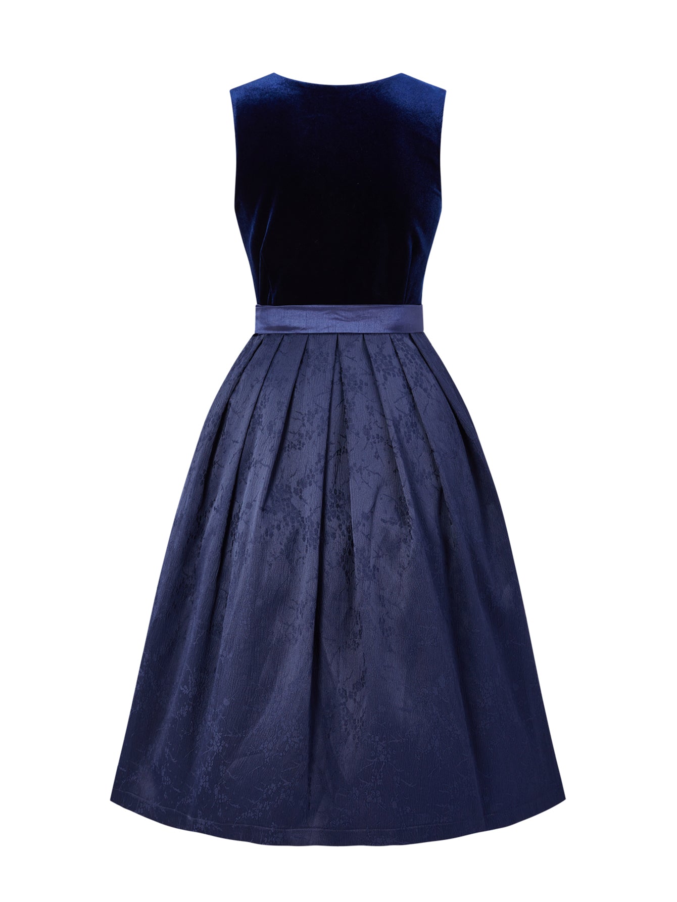 Hope | Traditionelles Dirndl | Blau | Gerader Ausschnitt