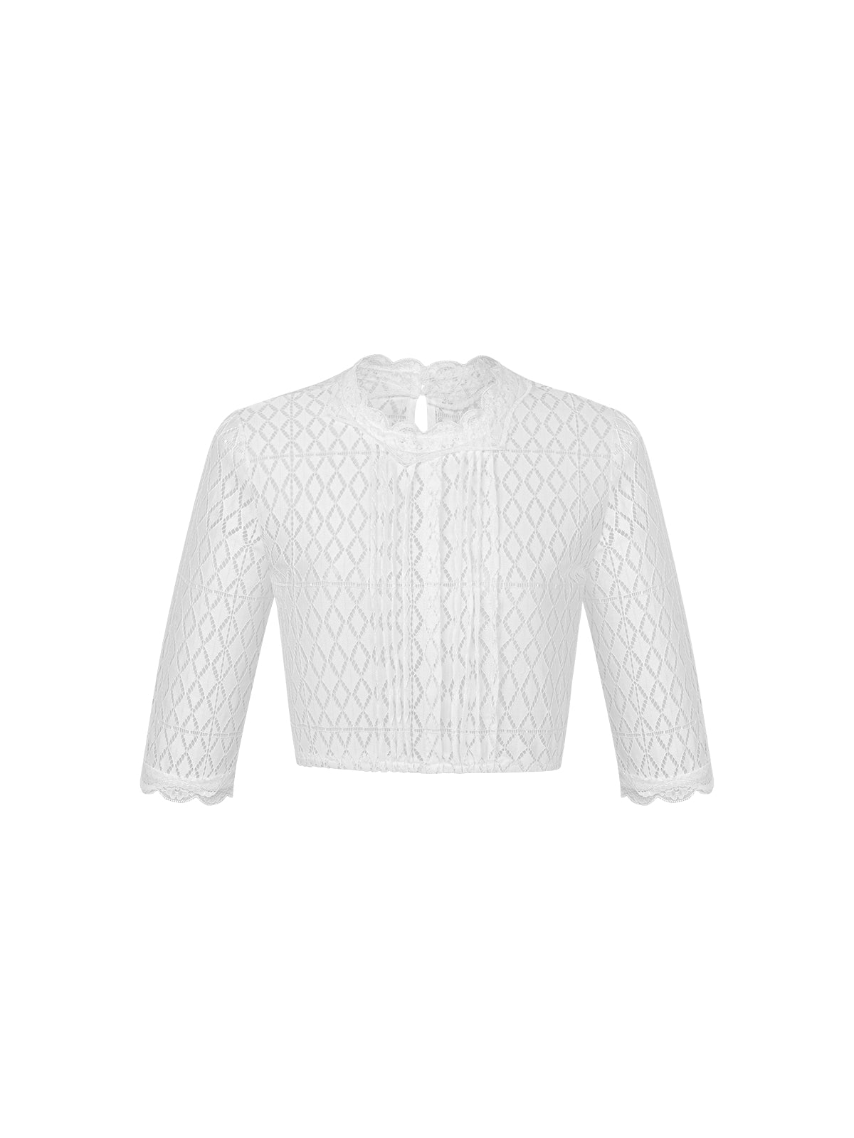 Kiana – Elegante Trachtenbluse mit Kurzarm