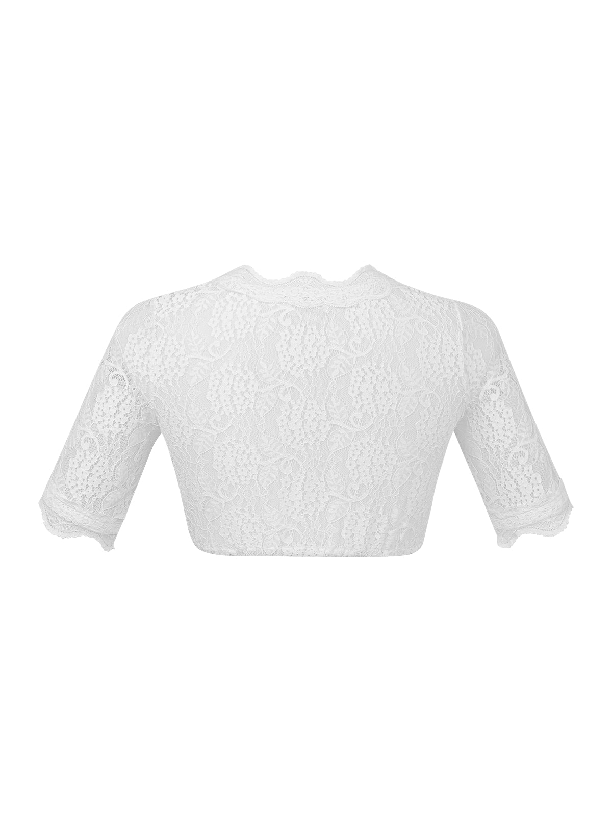 Lilly – Elegante Trachtenbluse mit Kurzarm