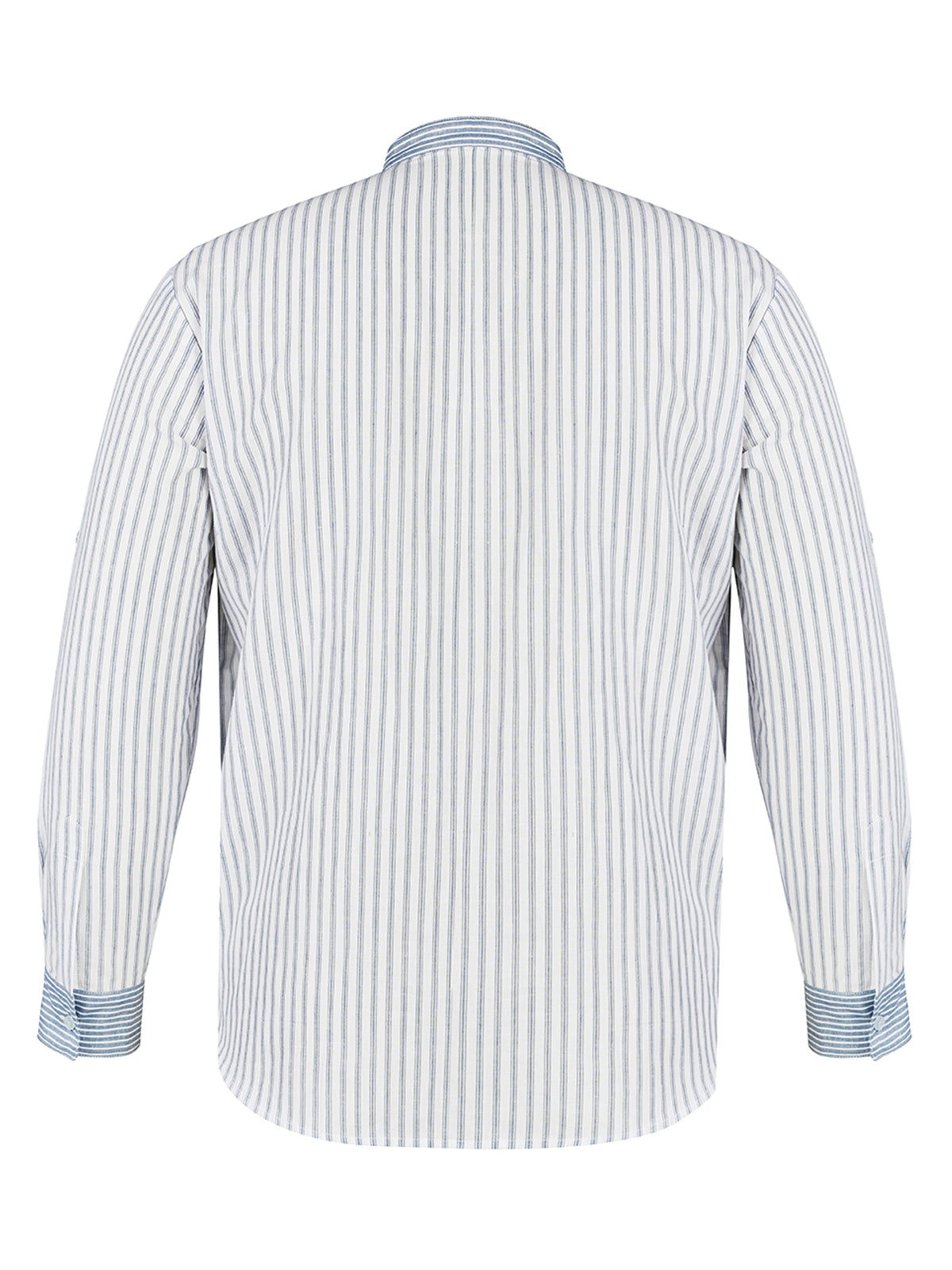 Herren Trachtenhemd Moosach mit Langarm – Blau