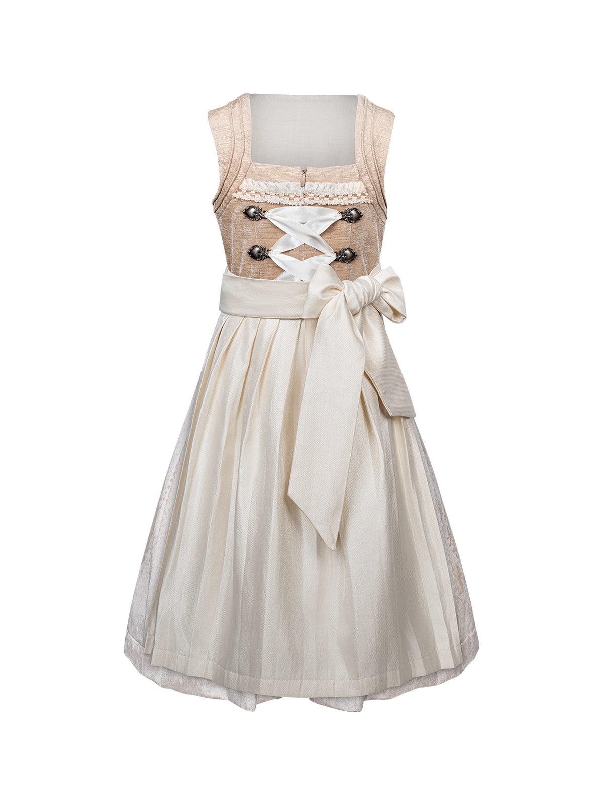 Tiana – Festliches Mädchen-Dirndl in Braun