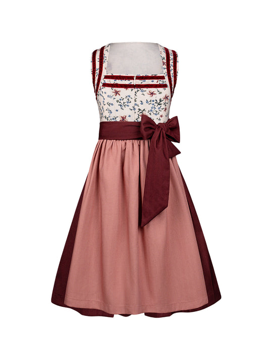 Trachtenkleid für Mädchen Ingrid – Rot