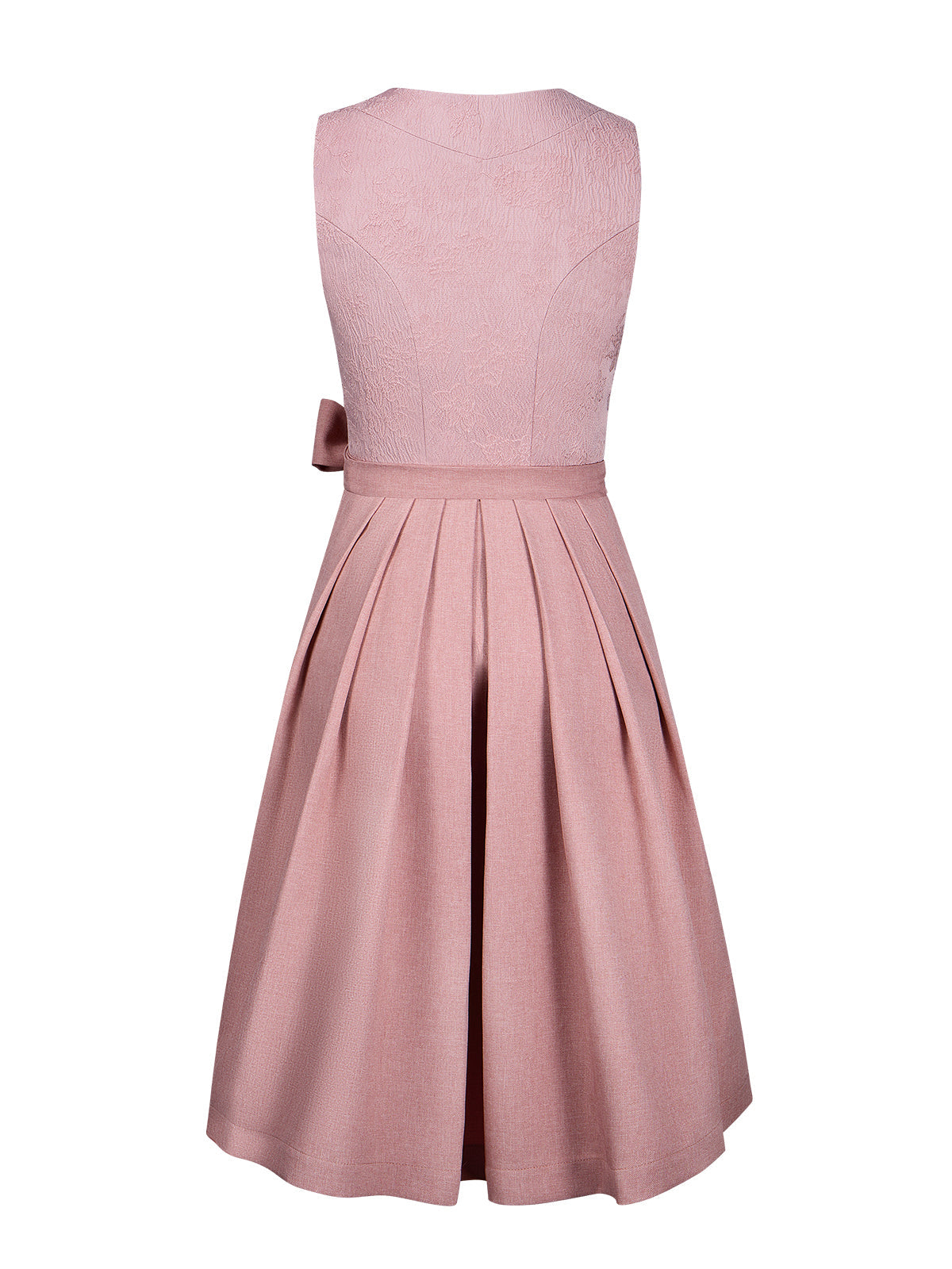 Anja | Traditionelles Dirndl | Rosa | Gerader Ausschnitt