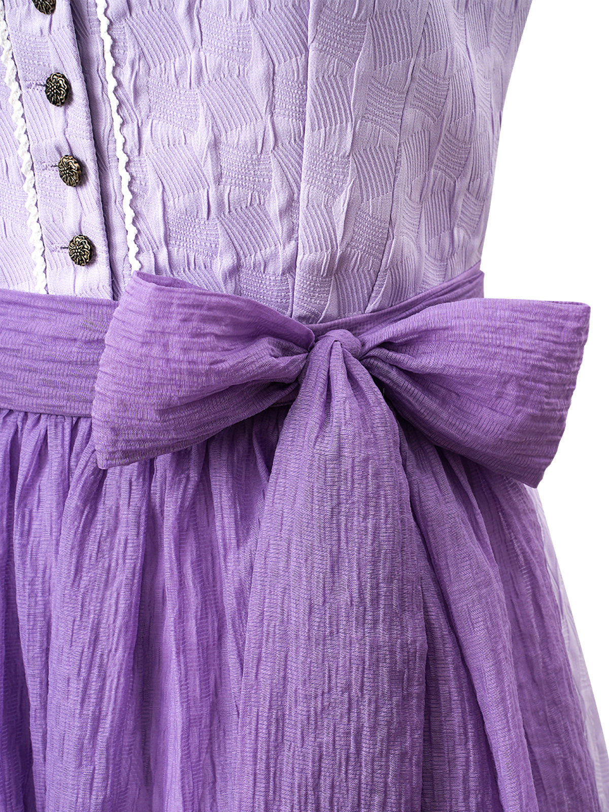Germini Dirndl im klassischen Trachtenstil – Lila