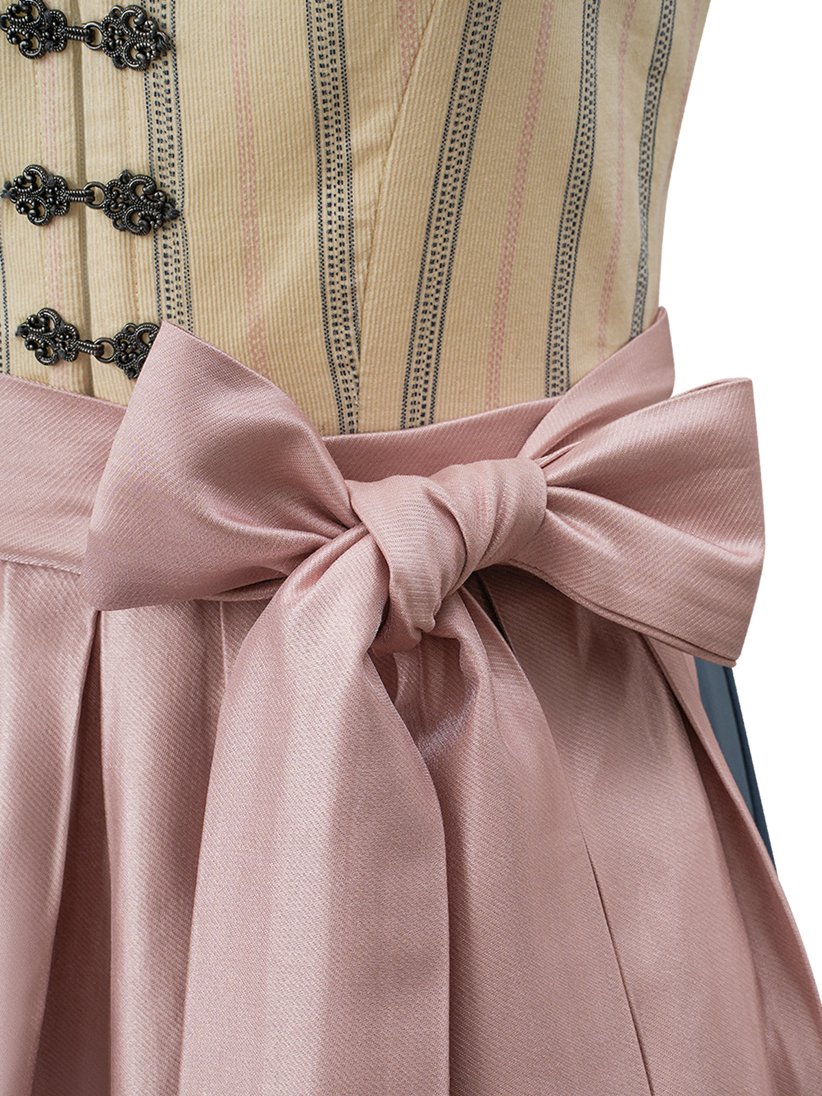 Trachten-Dirndl Janet | Beige | Gerader Ausschnitt