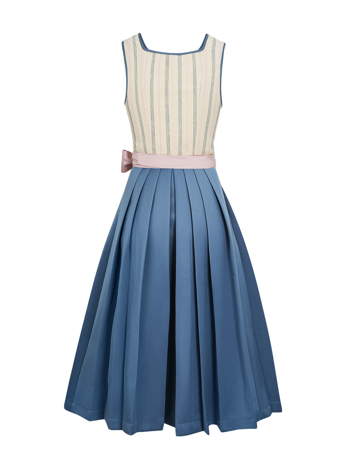 Trachten-Dirndl Janet | Beige | Gerader Ausschnitt