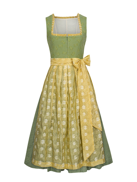 Kitt Dirndl im klassischen Trachtenstil – Grün