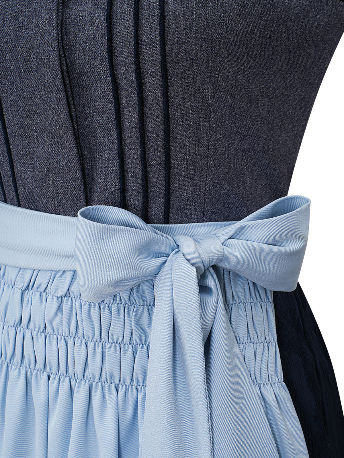 Hedda – Elegantes Dirndl in Grau