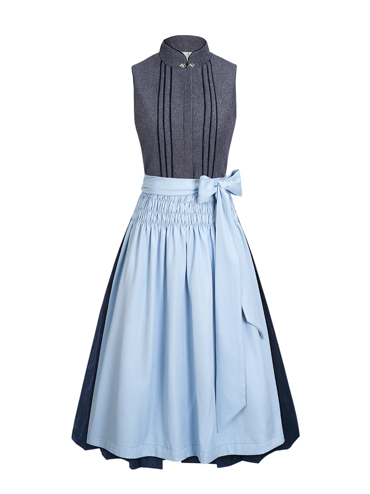 Hedda – Elegantes Dirndl in Grau
