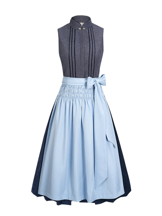 Hedda – Elegantes Dirndl in Grau