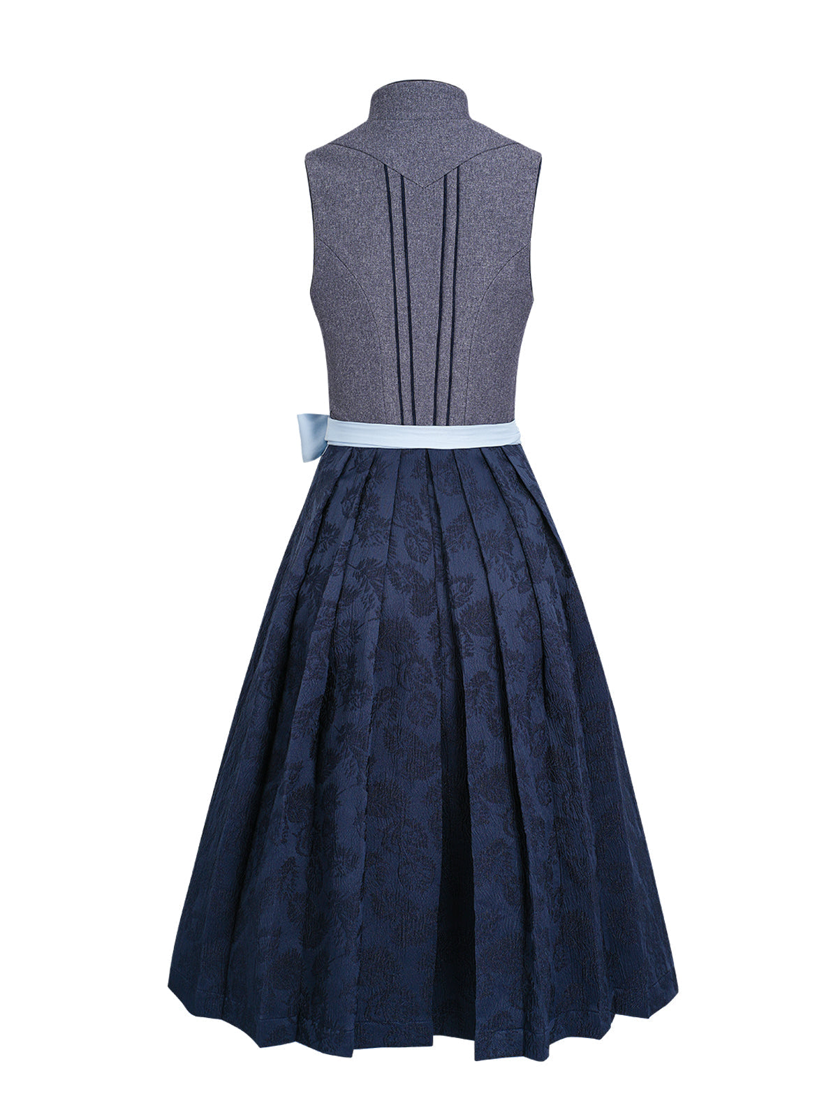 Hedda – Elegantes Dirndl in Grau