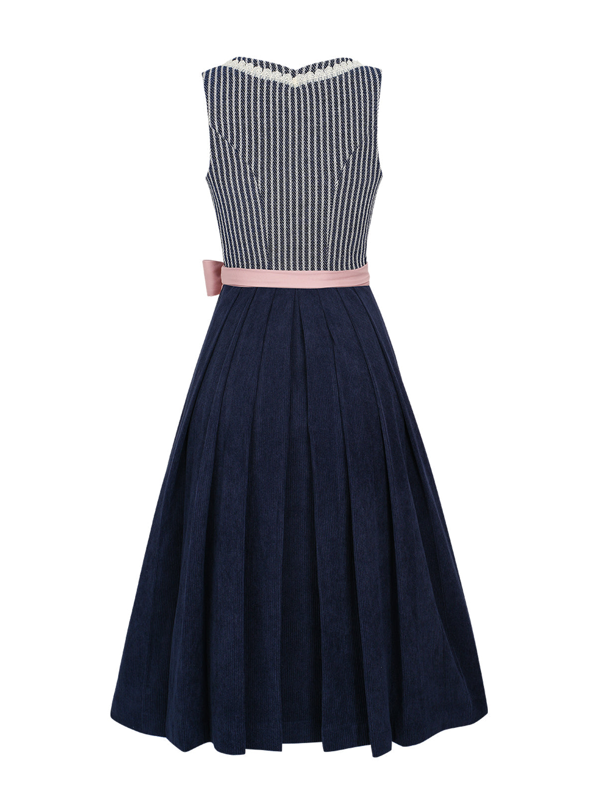 Harper | Traditionelles Dirndl | Blau | Gerader Ausschnitt