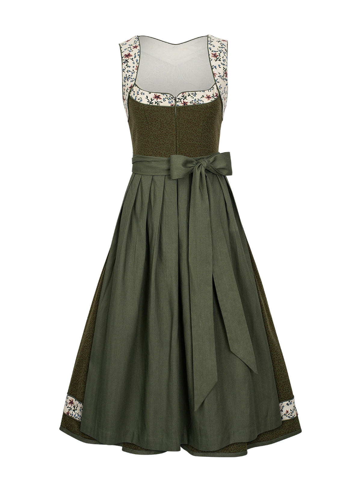 Ella Dirndl im klassischen Trachtenstil – Grün