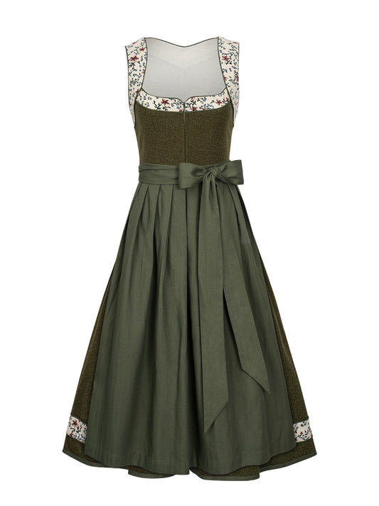 Ella Dirndl im klassischen Trachtenstil – Grün