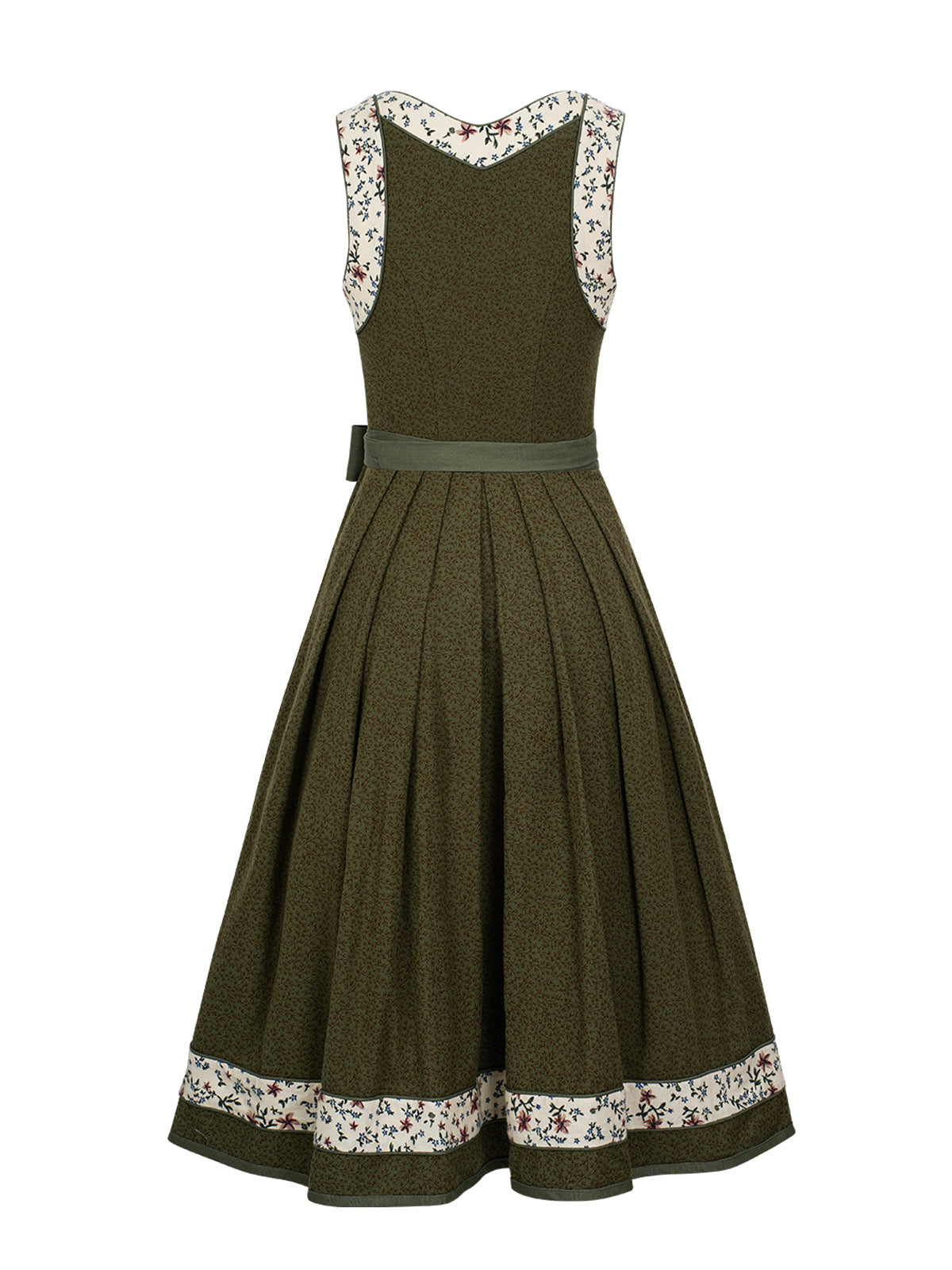 Ella Dirndl im klassischen Trachtenstil – Grün