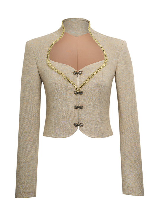 Norma – Elegante Damenjacke im Trachtenstil – Grün