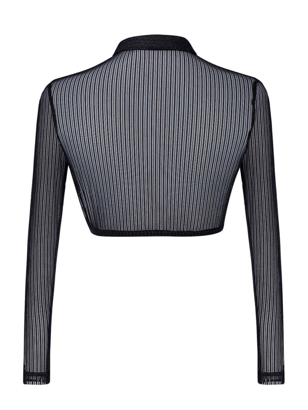 Trachtenbluse Liss – Langarm, Schwarz
