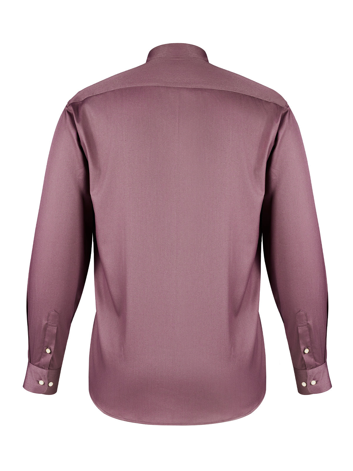 Herrenhemd Elias Wine in Rosa mit Hochgeschlossen