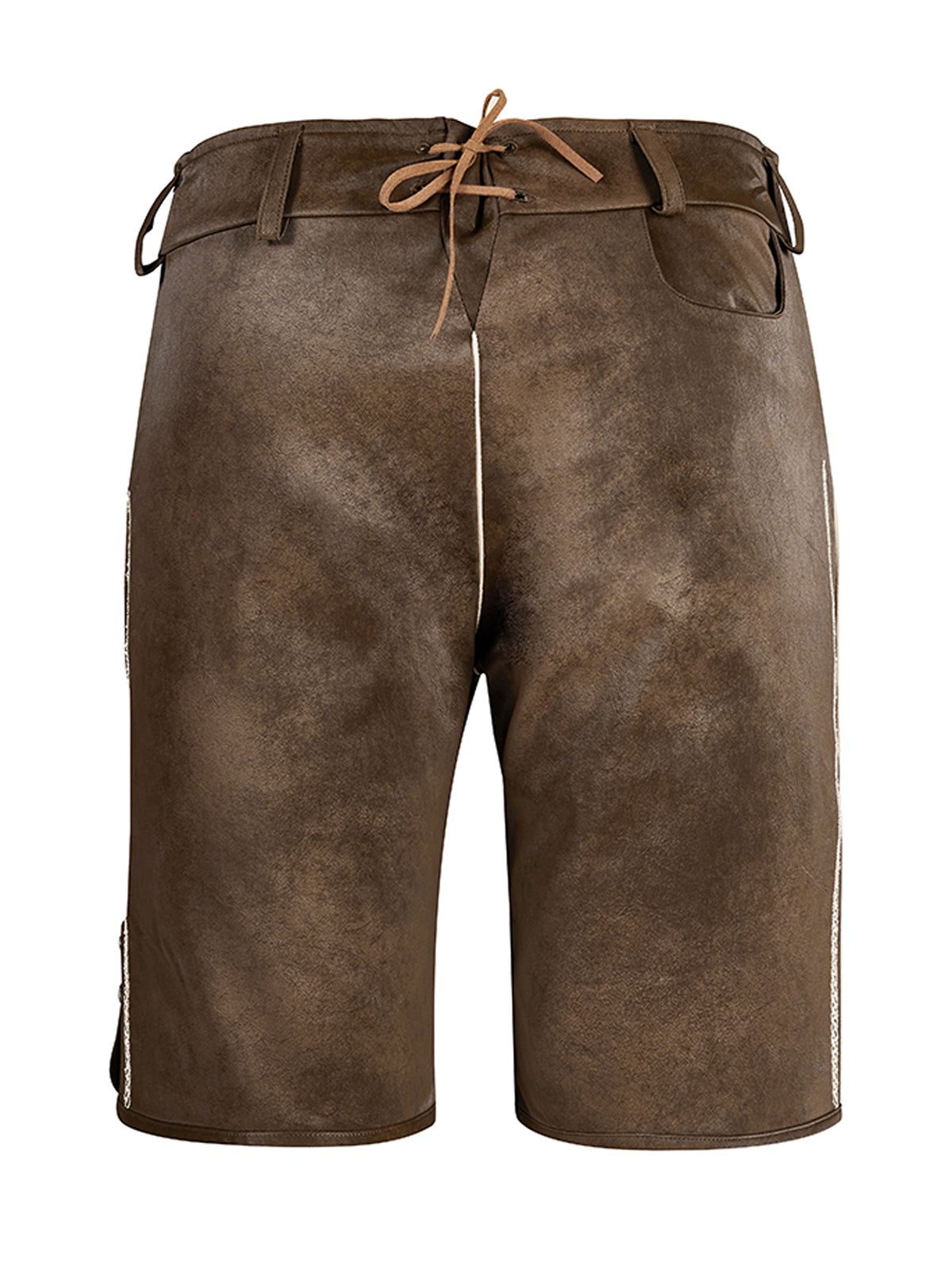 Tarius – Traditionelle Herren Lederhose in Braun