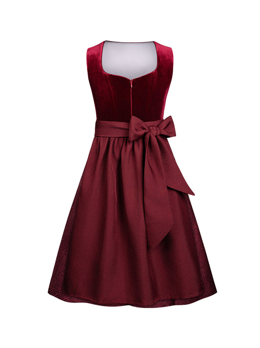 Trachtenkleid für Mädchen Klaudia – Rot