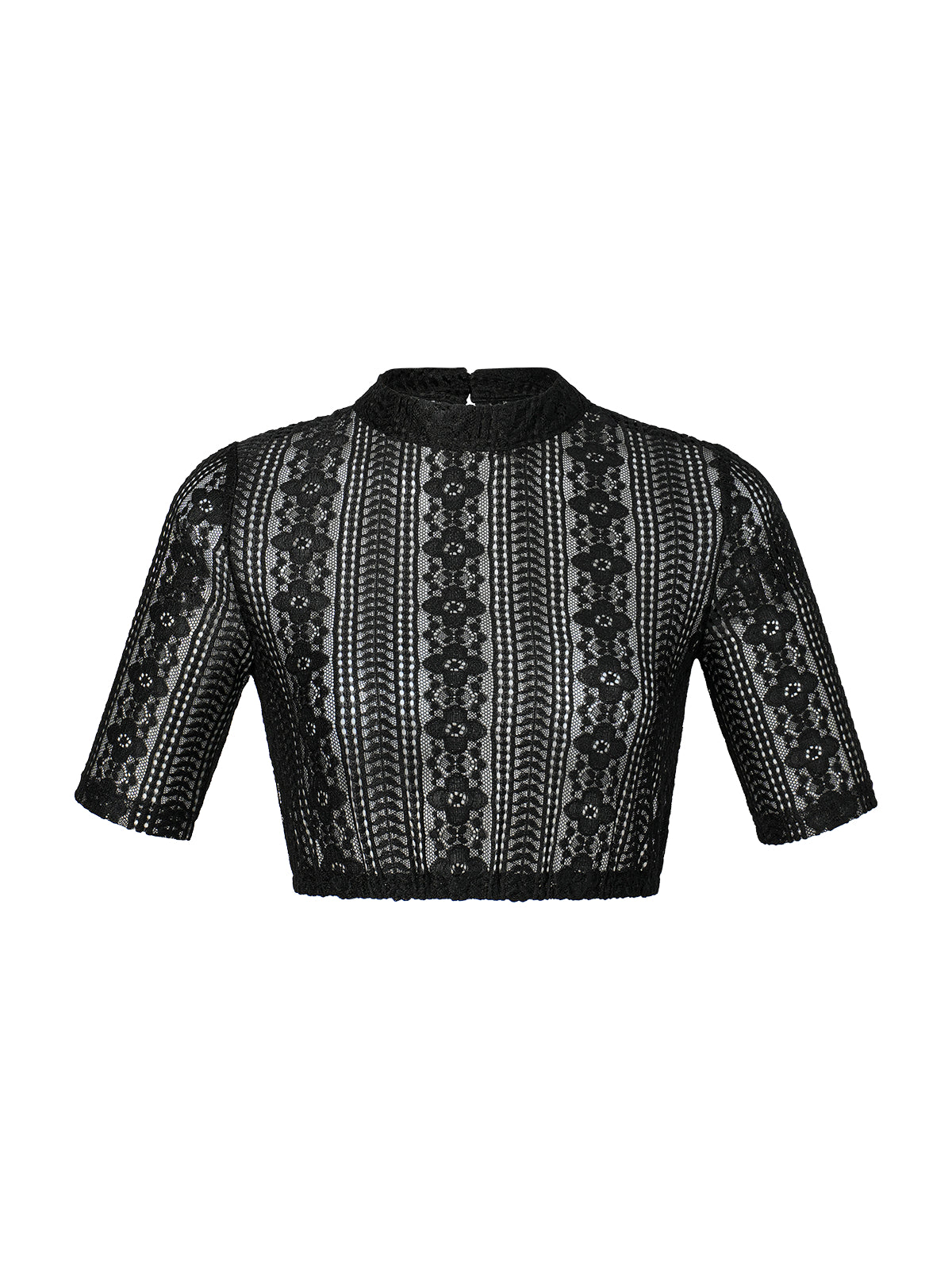 Inga – Elegante Trachtenbluse mit Halbarm