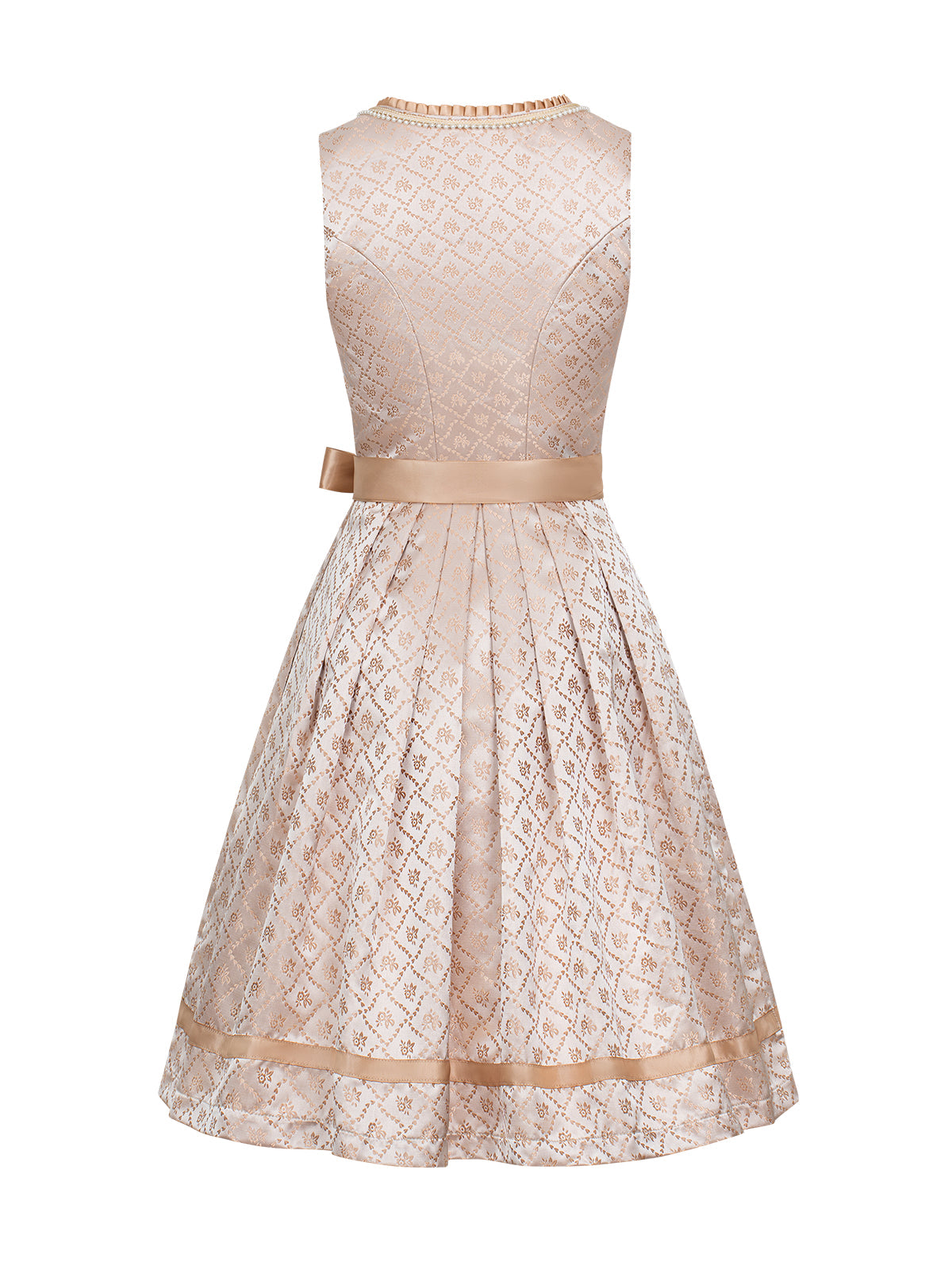 Elana | Traditionelles Dirndl | Gelb | Herz-Ausschnitt