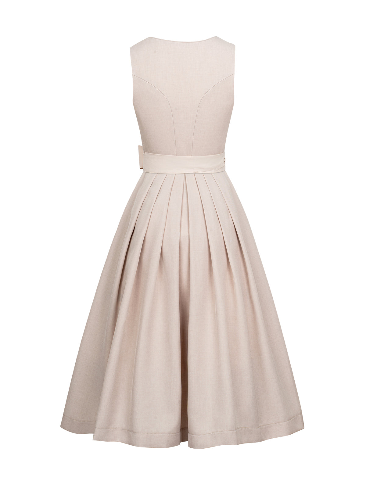 Trachten-Dirndl Maribel | Beige | Herz-Ausschnitt