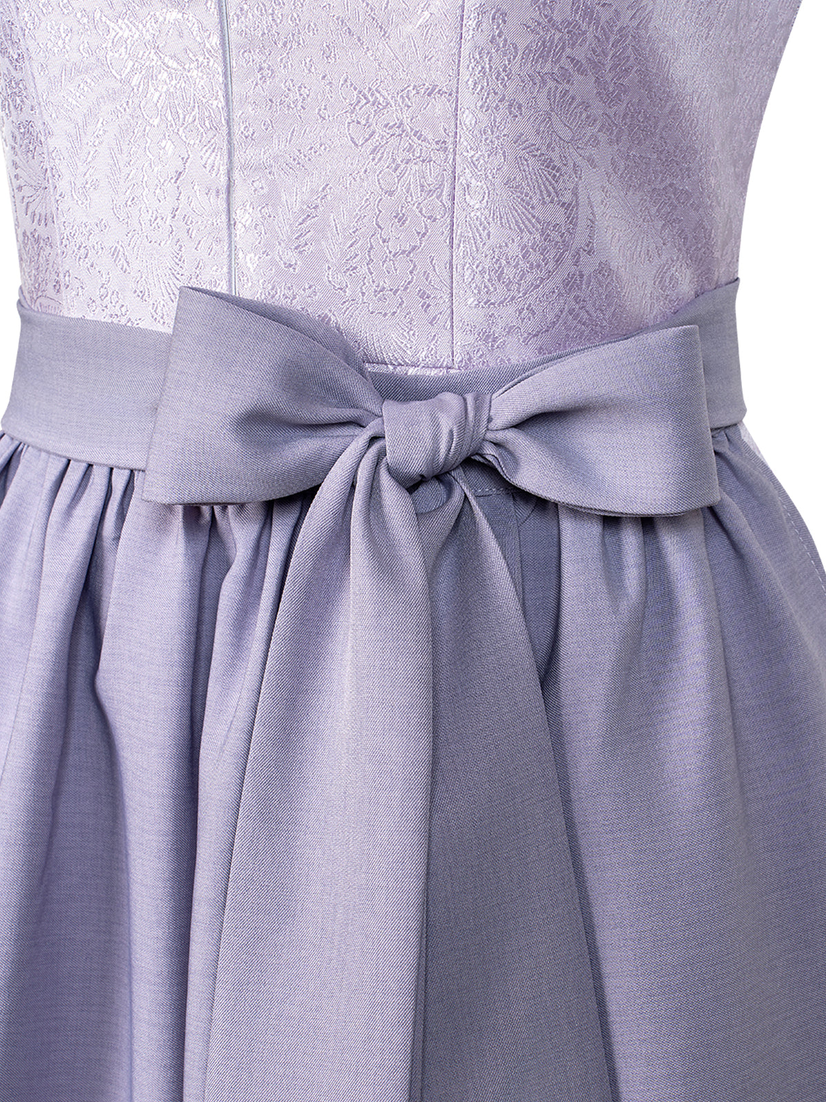 Damen Dirndl Julia in Lila – Gerader Ausschnitt