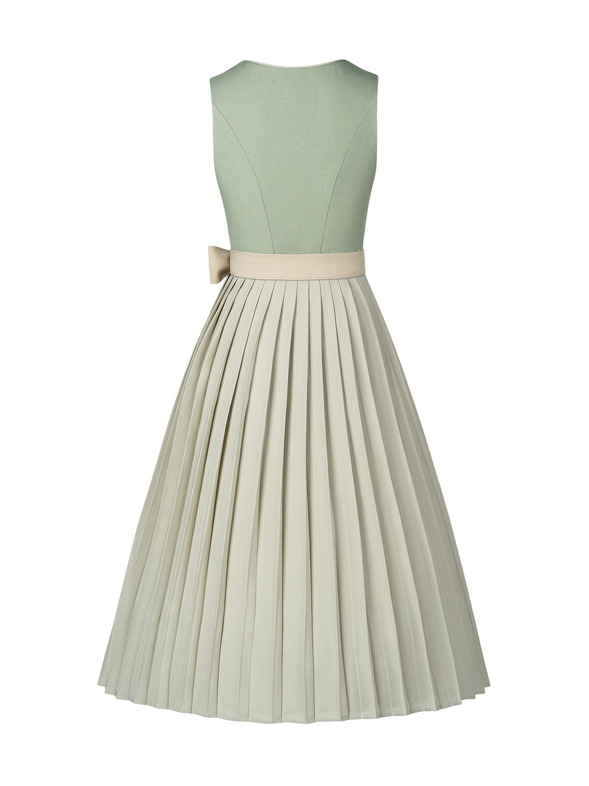 Oia | Traditionelles Dirndl | Grün | Gerader Ausschnitt