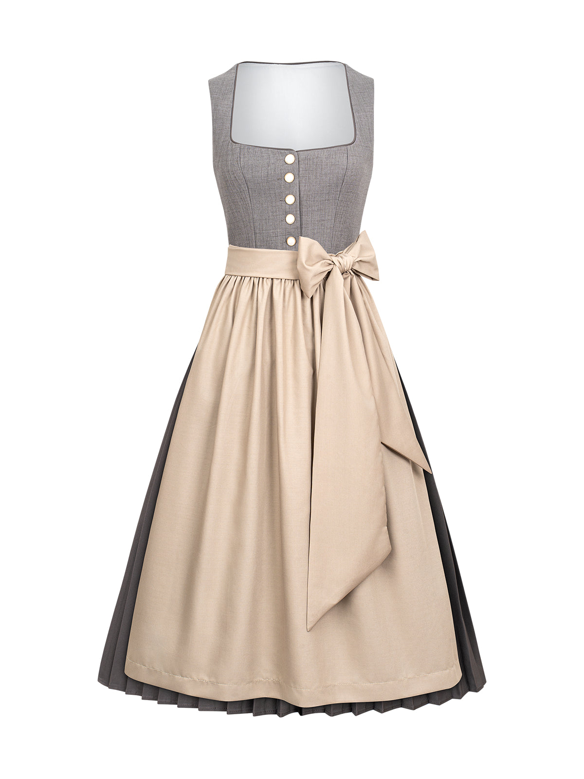 Dirndlkleid Polina – Grau