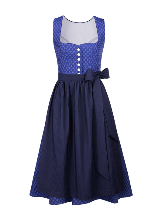 Daniela Dirndl im klassischen Trachtenstil – Blau