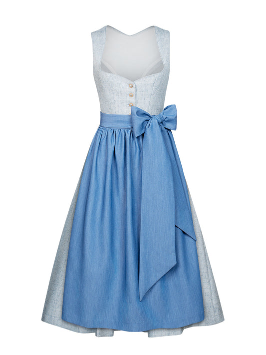 Amana – Elegantes Dirndl in Blau
