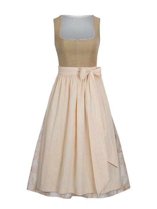 Vanessa Dirndl im klassischen Trachtenstil – Khaki