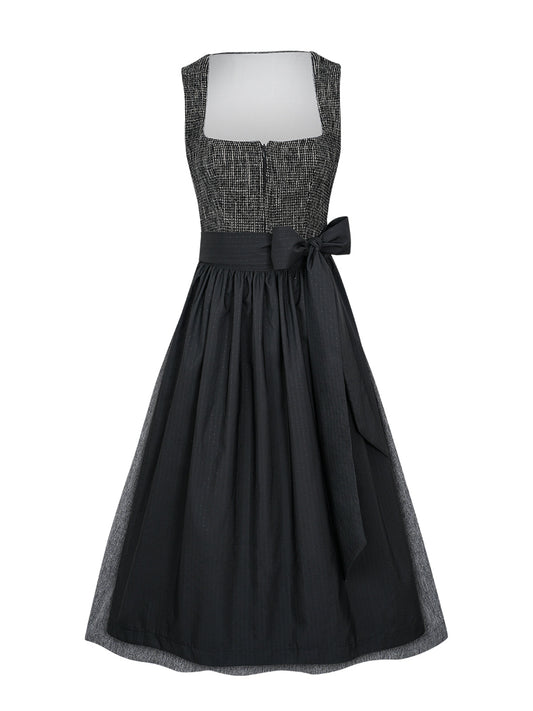 Festliches Dirndl Caroline – Schwarz