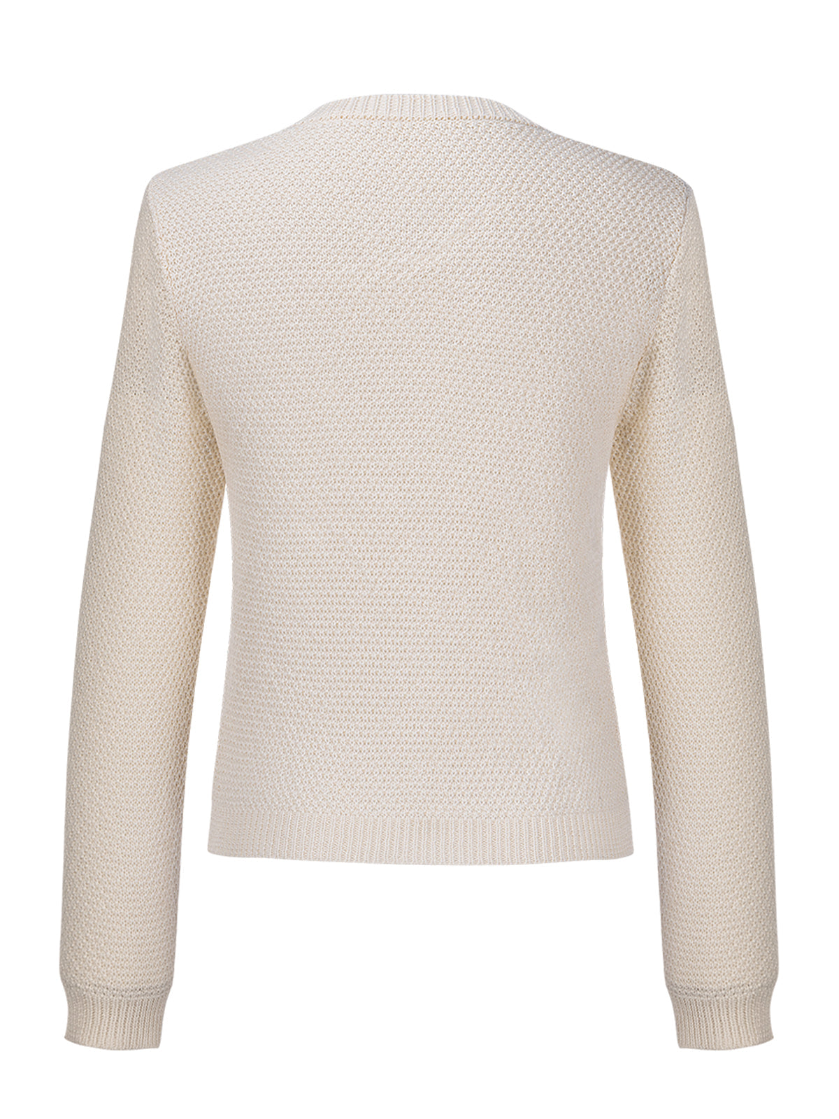 Strickjacke Amalia in Weiß für Damen