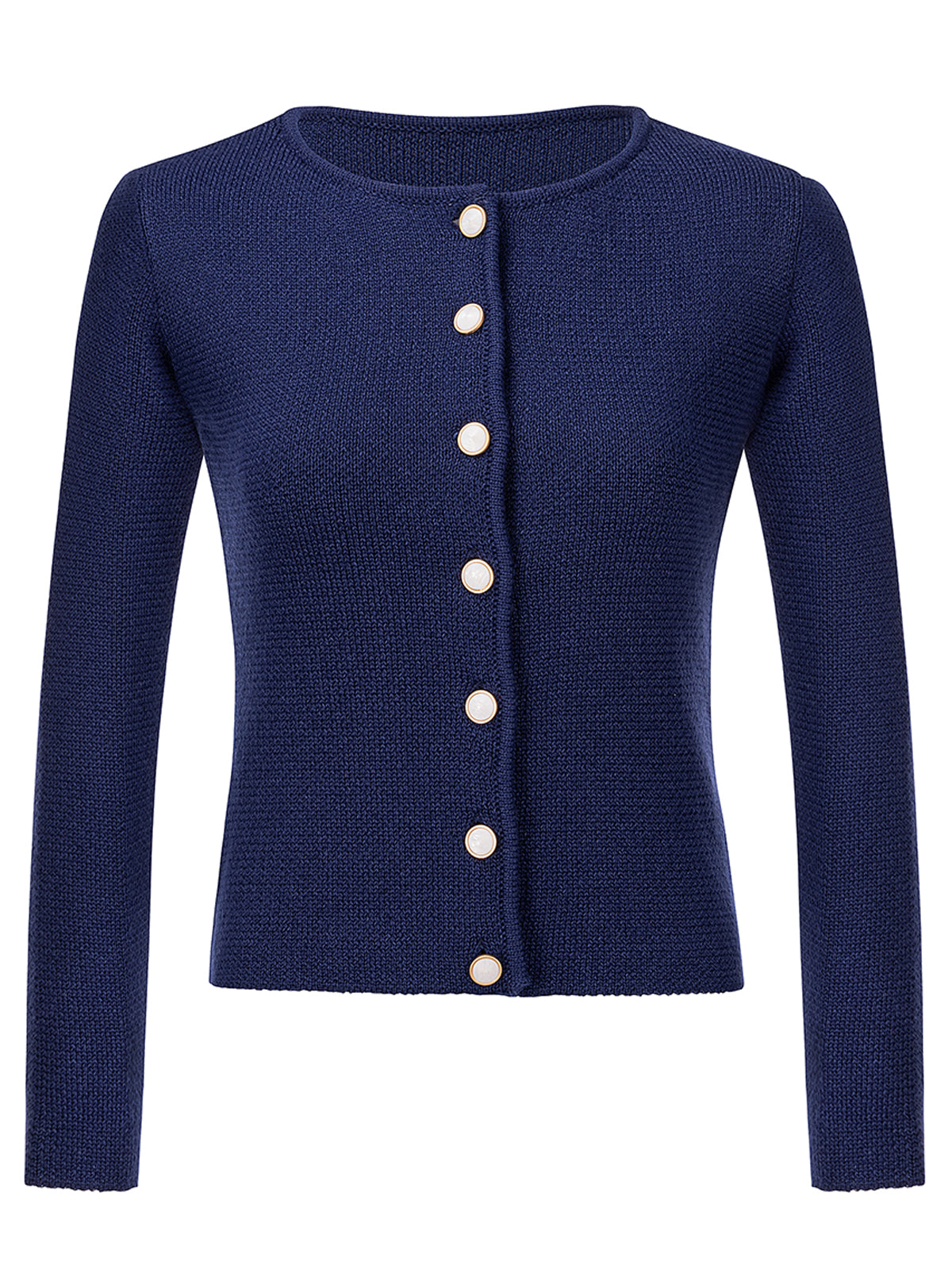 Strickjacke Mira in Blau für Damen