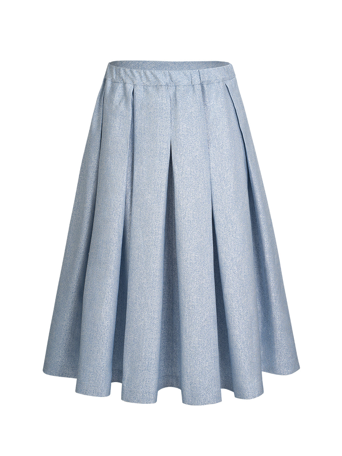 Muriel Trachtenrock in Blau