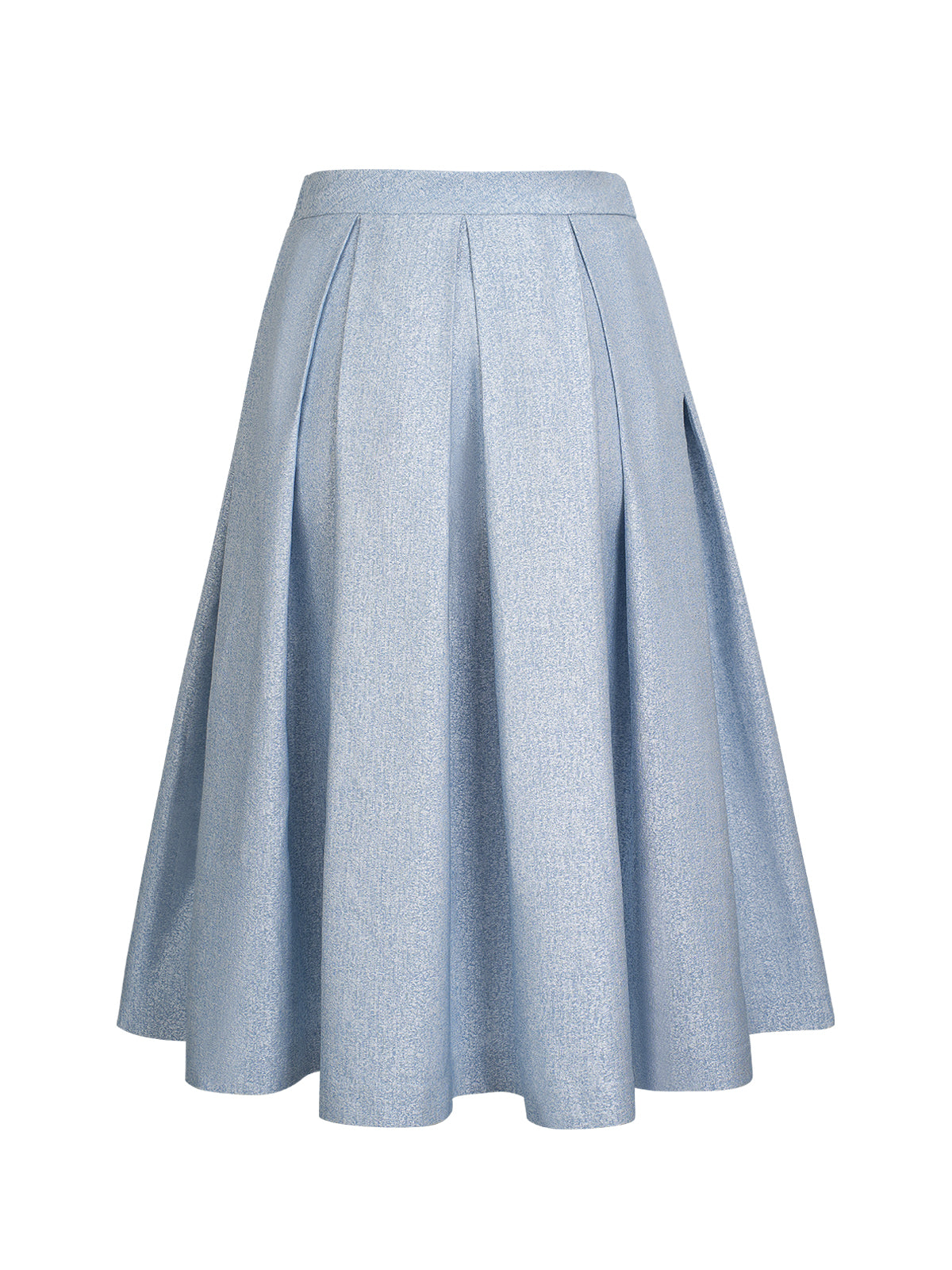 Muriel Trachtenrock in Blau