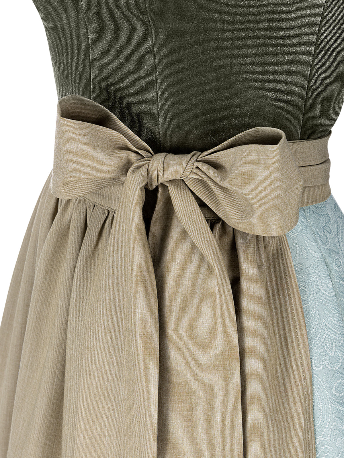 Watt Dirndl im klassischen Trachtenstil – Grün