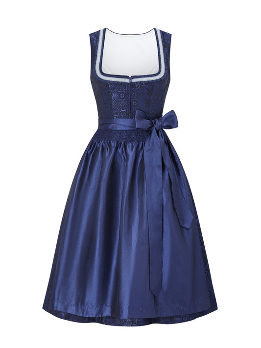 Flora – Elegantes Dirndl in Blau
