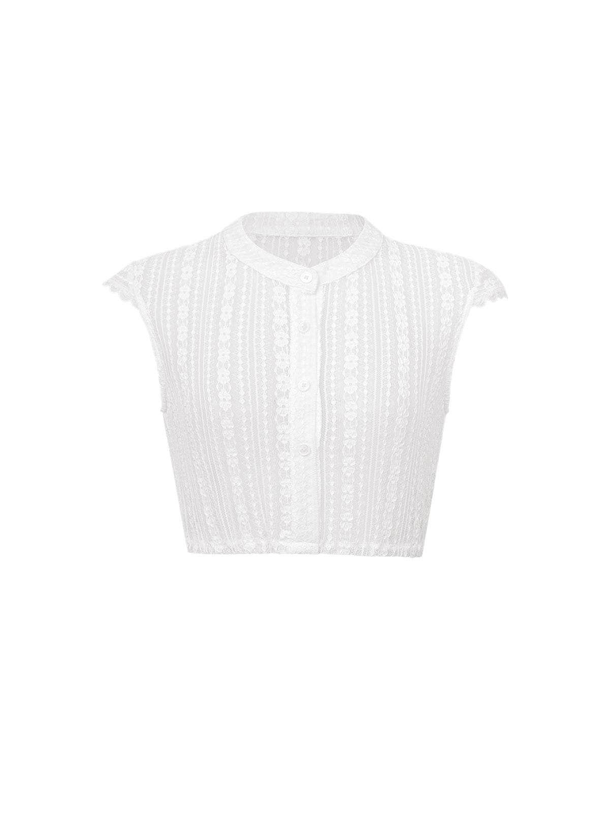 Rose – Elegante Trachtenbluse mit Flügelärmchen