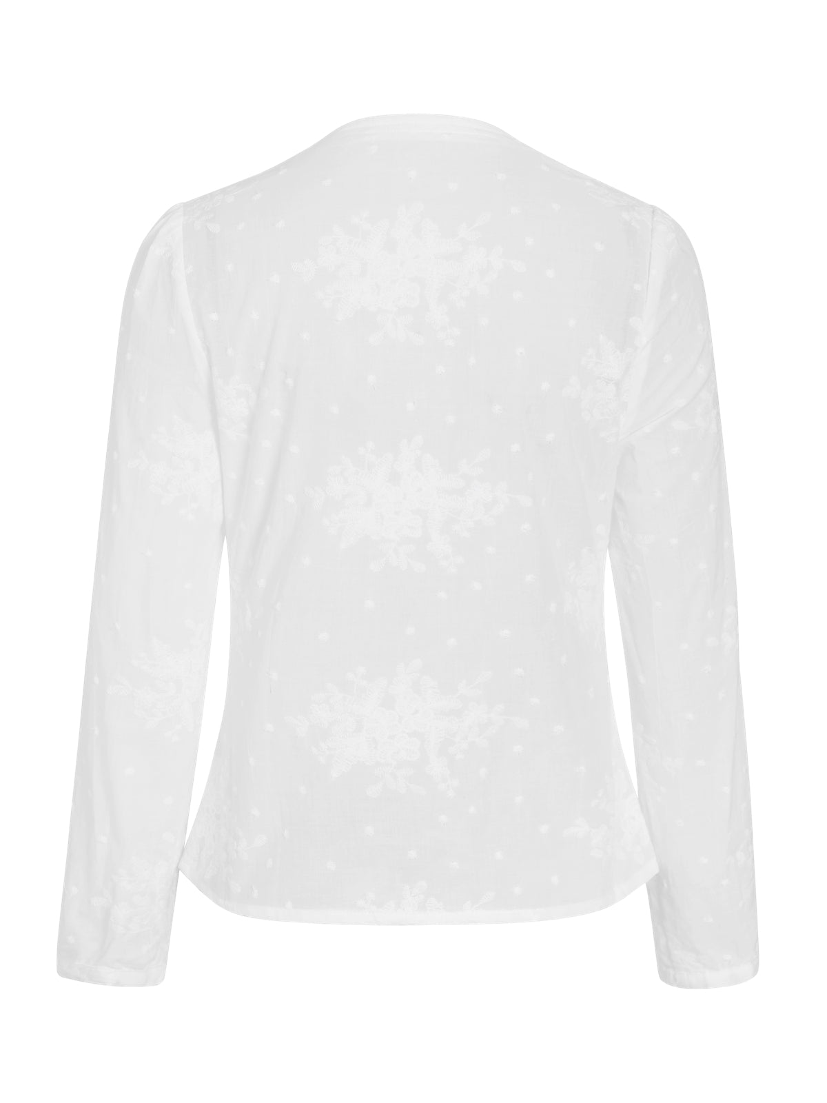 Vausschnitt Blusen - Una – Elegante Damenbluse mit V-Ausschnitt