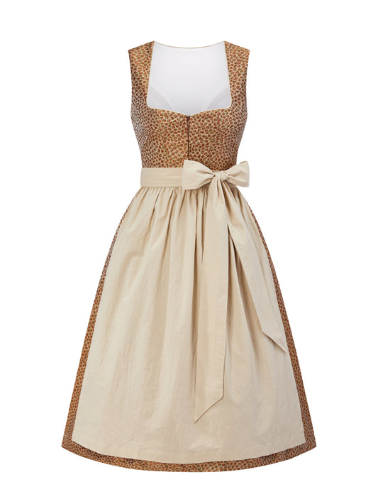 Zamora Dirndl im klassischen Trachtenstil – Gelb
