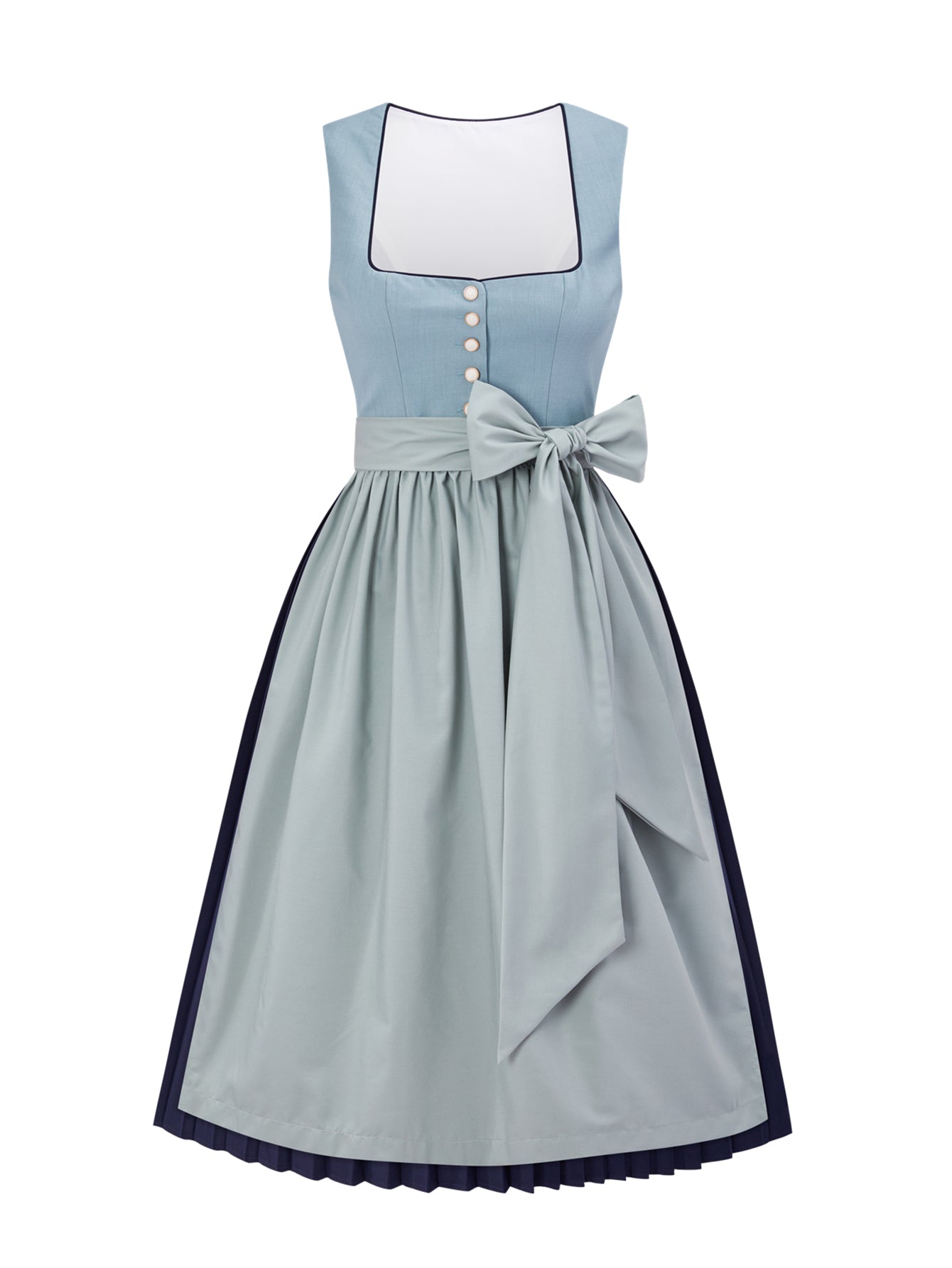 Jessia Dirndl im klassischen Trachtenstil – Blau