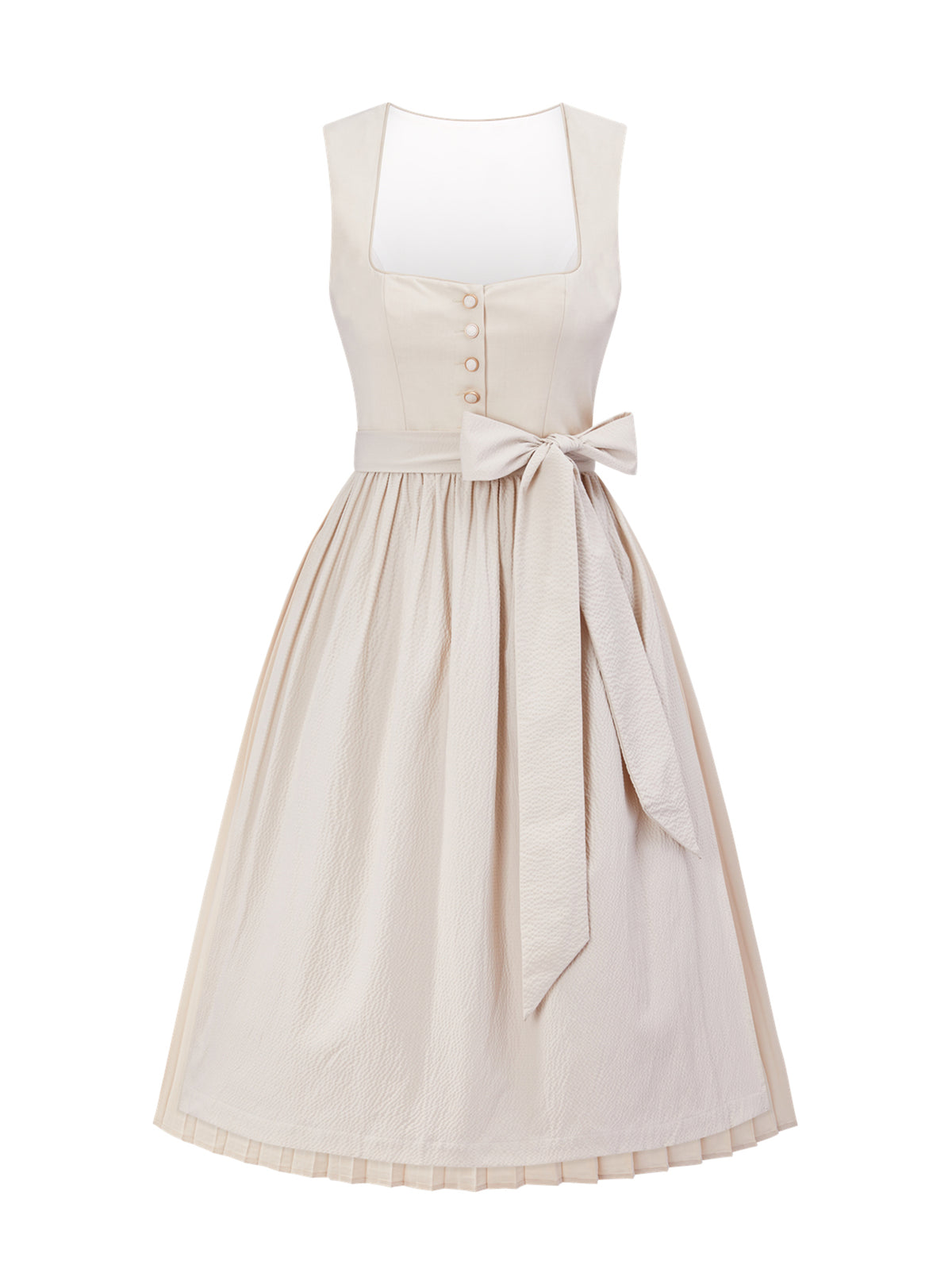 Festliches Dirndl Thea – Beige